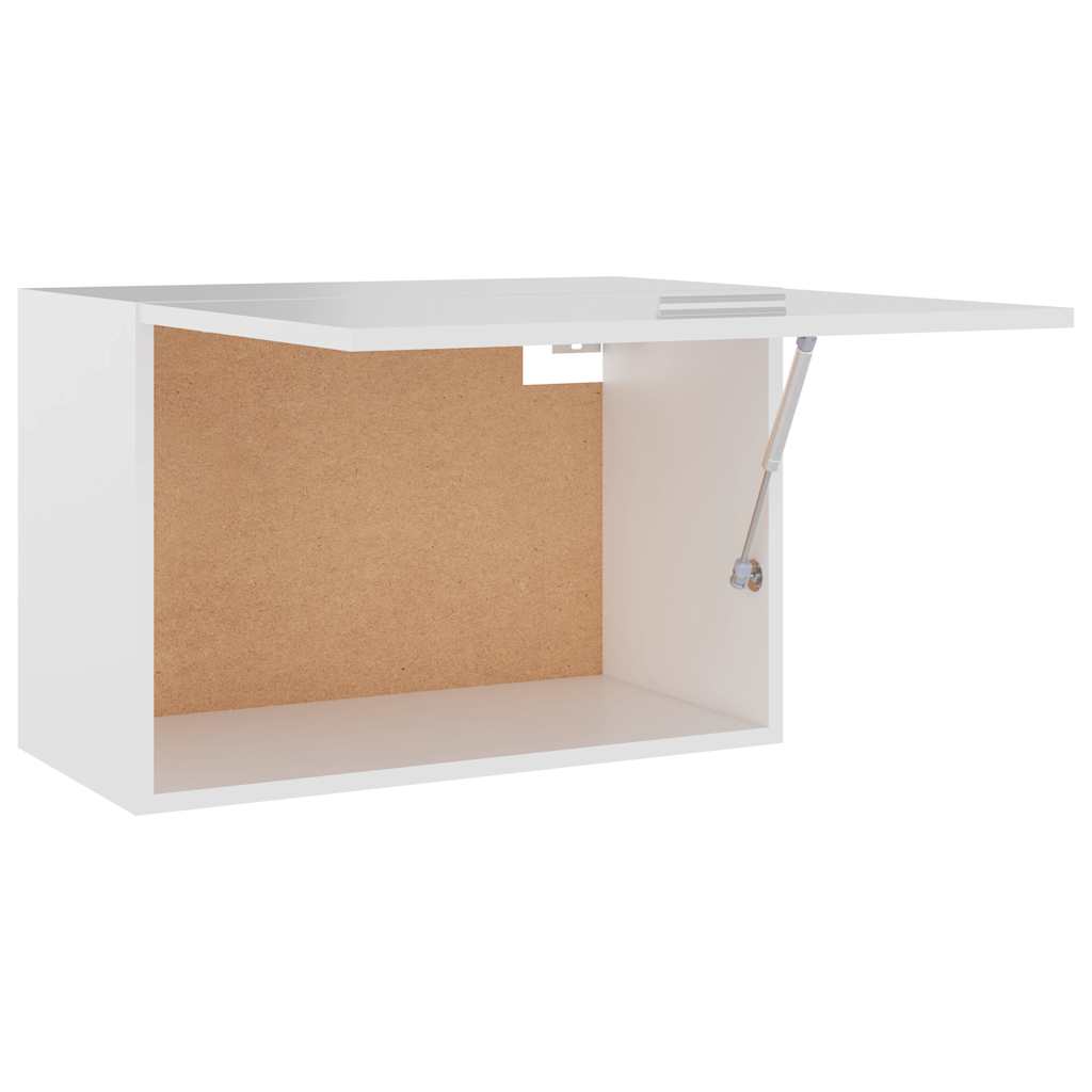 Meuble suspendu Blanc 60 x 31 x 40 cm Bois d'ingénierie - 5