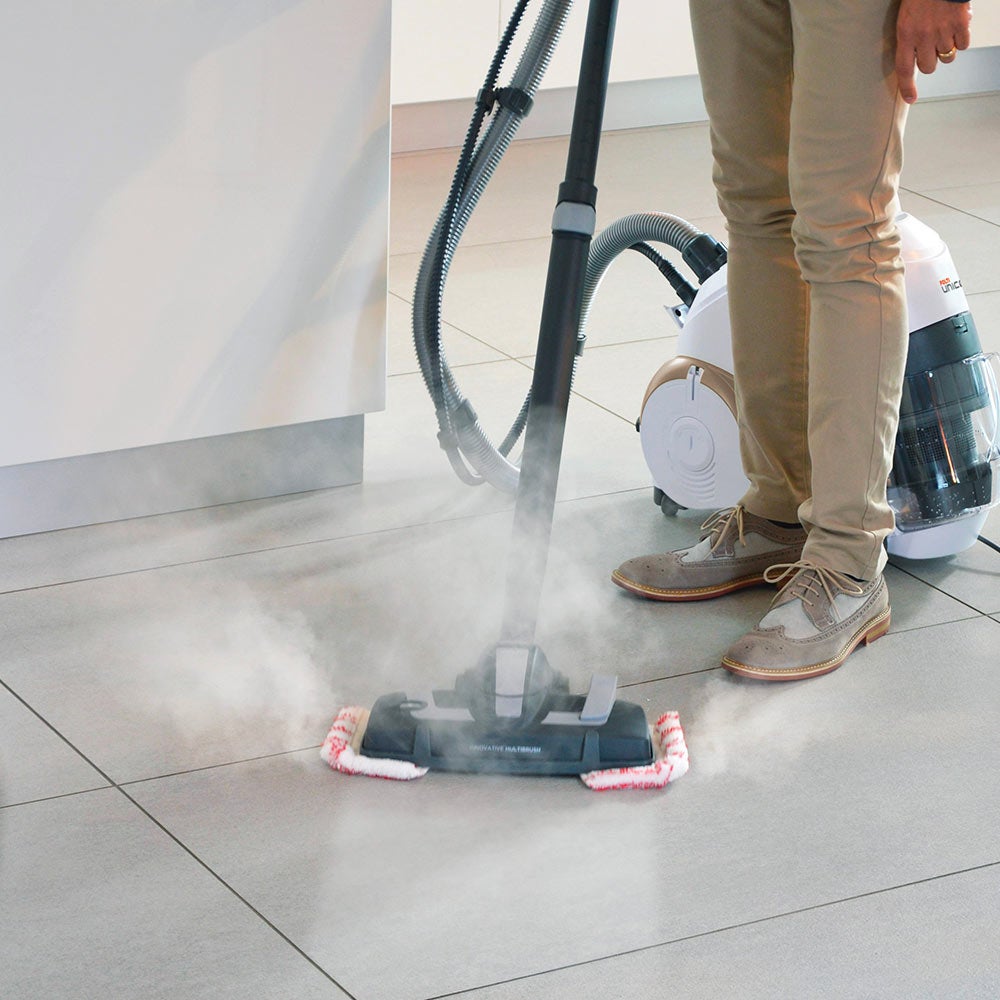 POLTI UNICO MCV85 TOTAL CLEAN & TURBO, Aspirateur et nettoyeur vapeur, 6 bar, élimine 99,99%* des virus, germes et bactéries - 3