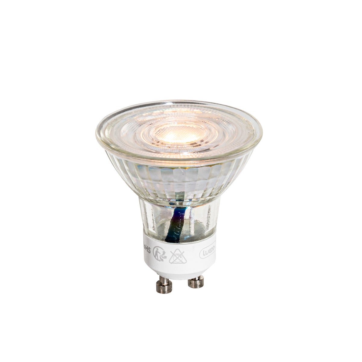 linovum Lampadina a LED GU10, luce bianca neutra, 3 W, angolo di diffusione 38°, sostituisce 30 Watt, lampadina riflettore 230 V, ricambio alogena