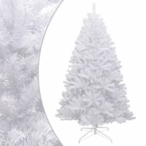 Albero Di Natale Artificiale Innevato 180 Cm - Rami Fitti In PVC Modellabili, Base In Acciaio, Facile Montaggio