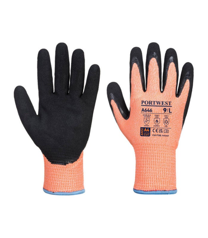 Guanti Da Lavoro Portwest In Nitrile A300: Resistenti Ad Abrasione, Olio E Acqua - 4