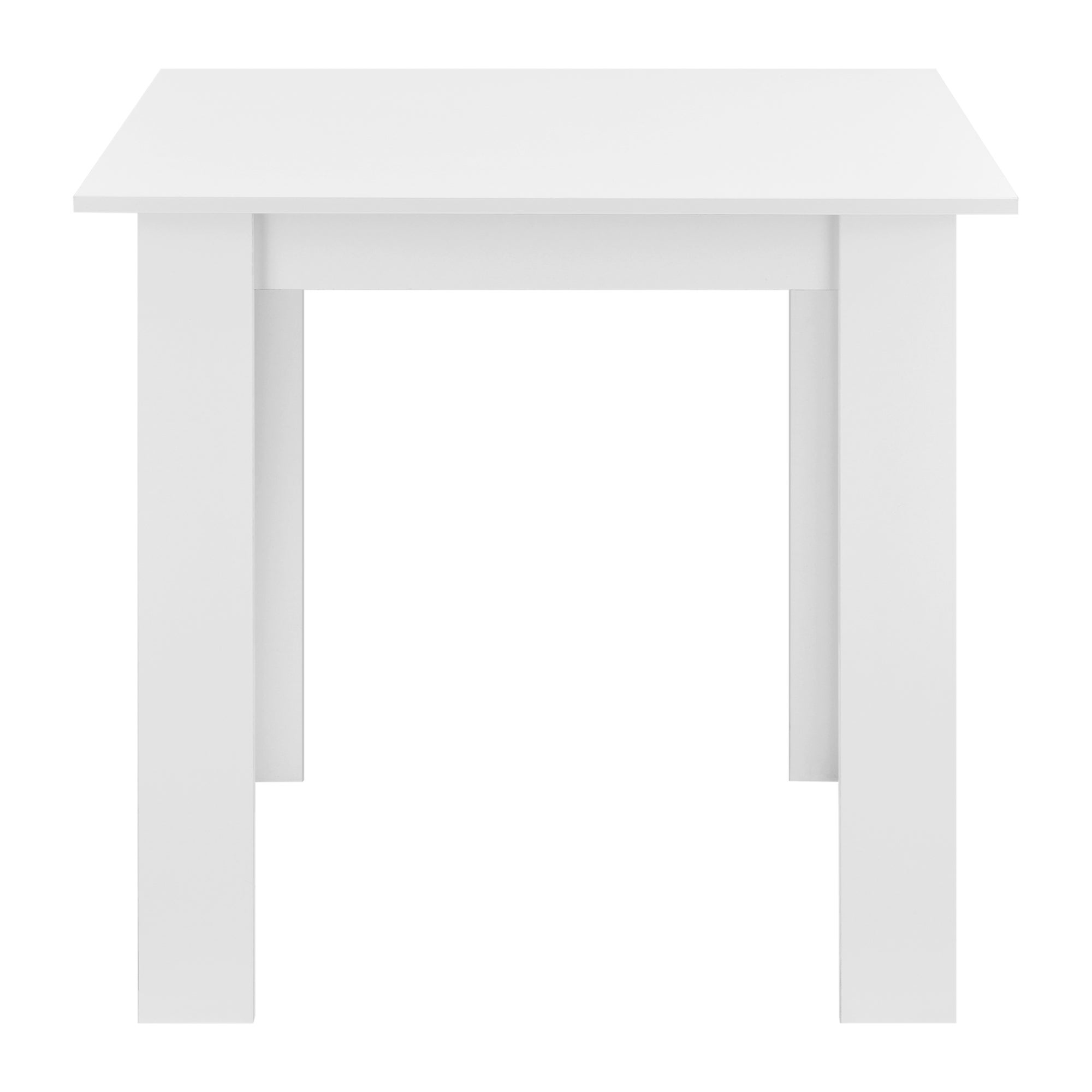 Table de Salle à Manger Carrée Algermissen pour 4 Personnes 80 x 80 x 76 cm Blanc [en.casa] - 3