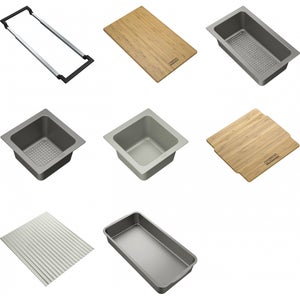 NiHome Organizer Da Cucina E Bagno Con Base In Diatomite Asciugatura Rapida – Porta Spugne E Detersivi Salvaspazio