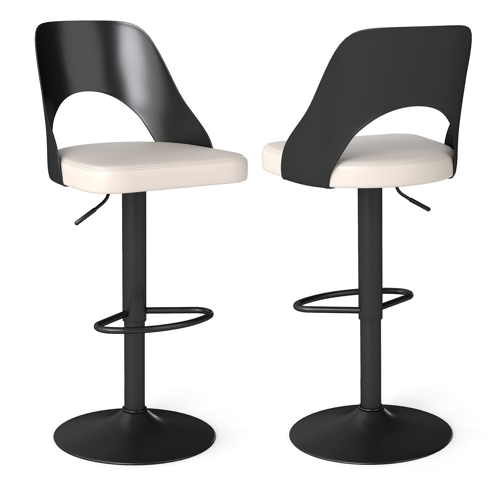 Mobile Bagno COSTWAY Con Cassetto E Ripiani Regolabili - Legno MDF, Bianco, 36x30x88 Cm, Antiribaltamento - Foto 5