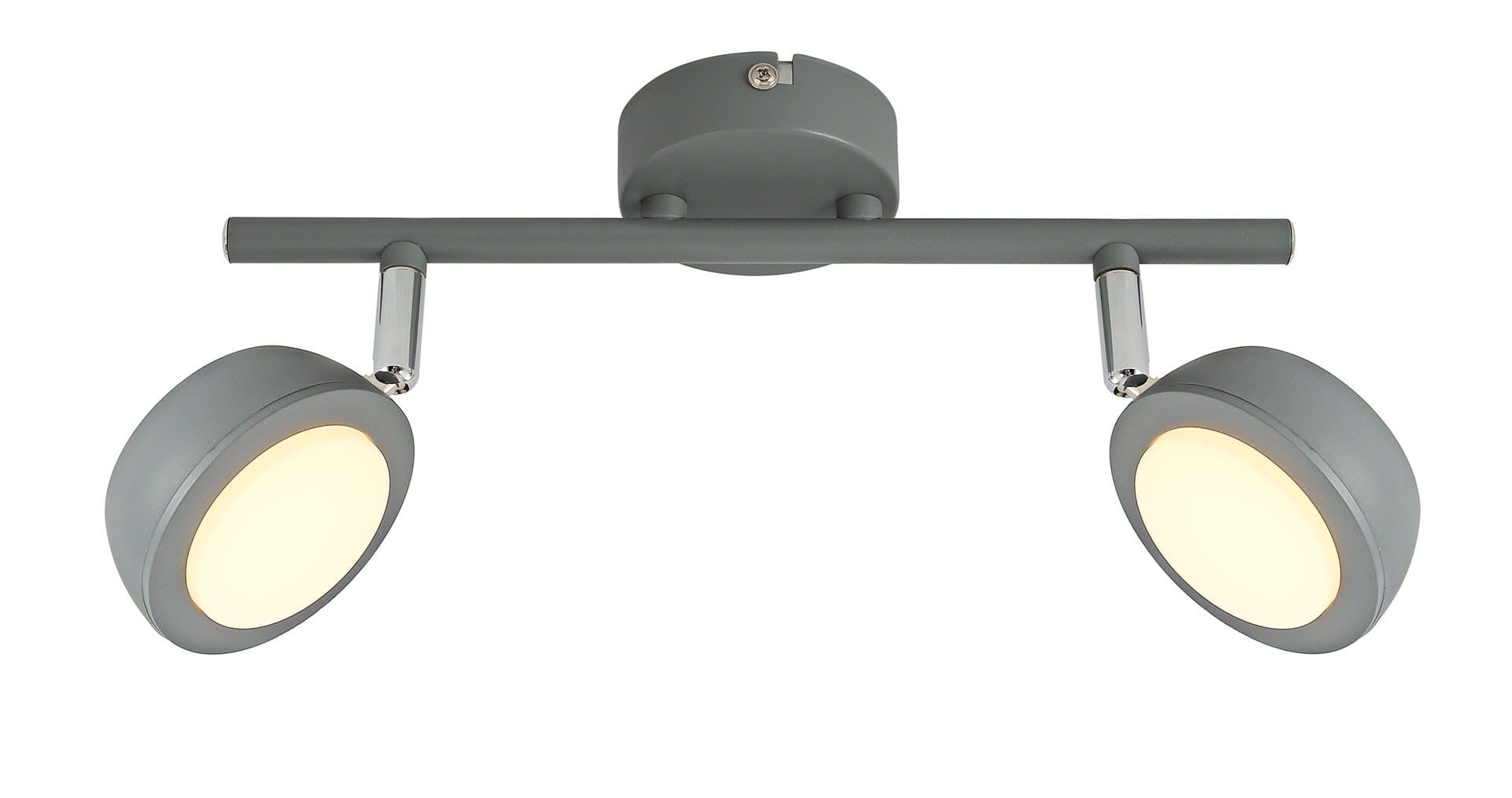Reflektor sufitowy spot natynkowy listwa Mild szaro-biały LED 6W 3000K 480lm wym: 35 x 8 cm akryl Candellux