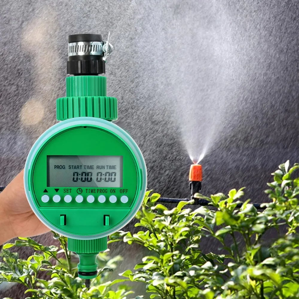 Timer Per Irrigazione, Controller Per Irrigazione, Irrigatore Manuale Automatico Impermeabile Ipx5 Con Ampio Schermo Lcd Facile Installazione 92304269