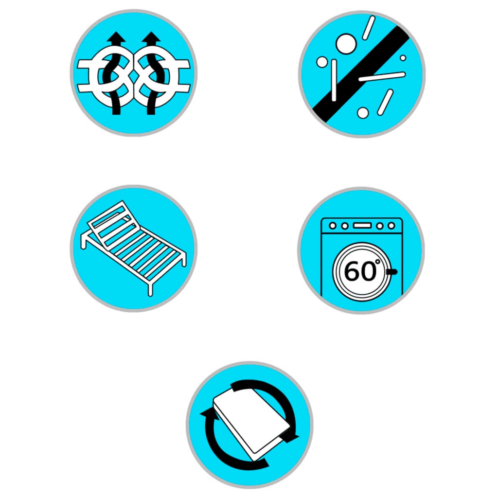 Matelas de sommier tapissier 200x120x20 cm - 9