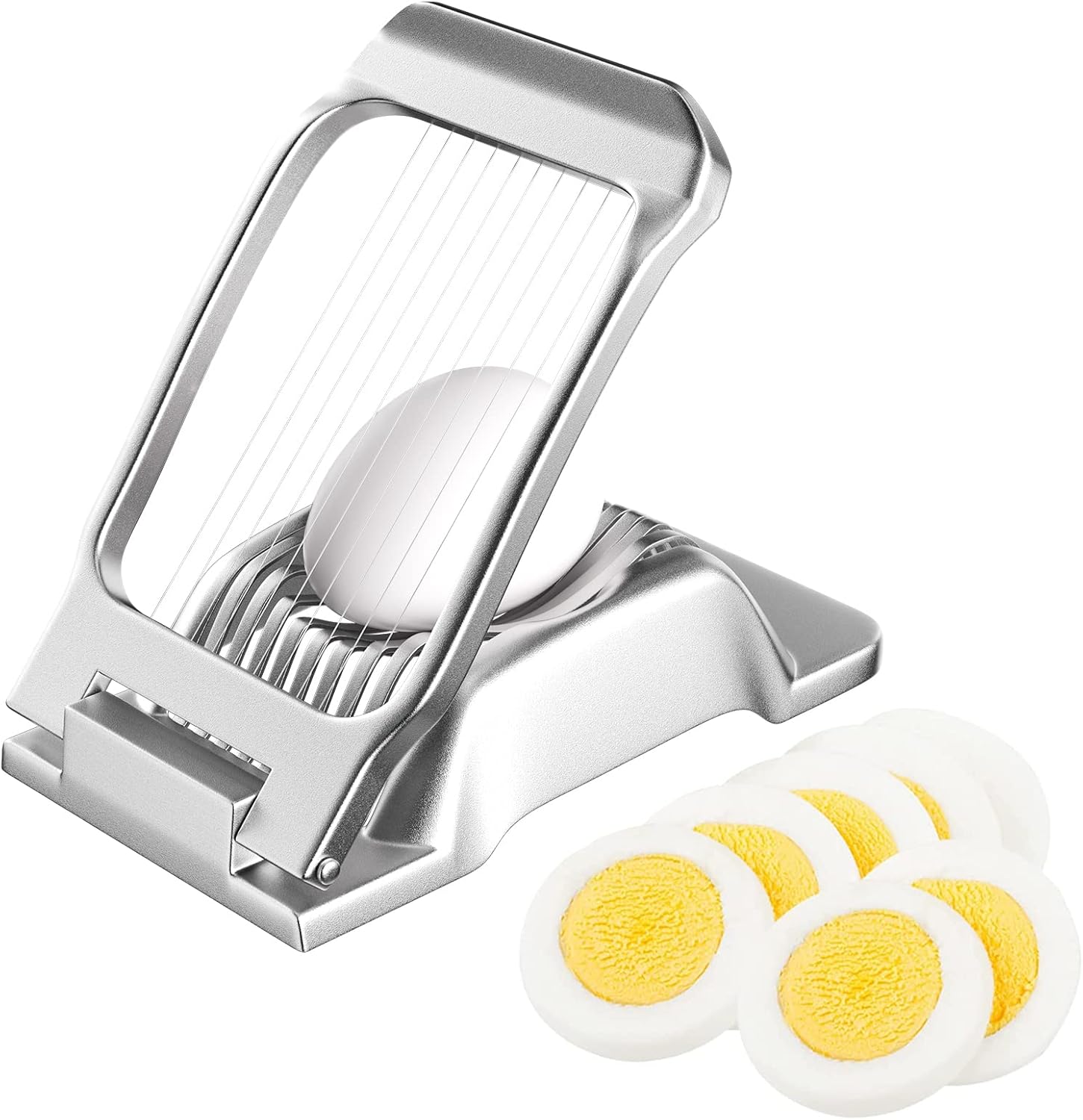 Coupe-œufs en Acier Inoxydable,Coupe Oeuf à la Coque,Coupeur D'Oeufs