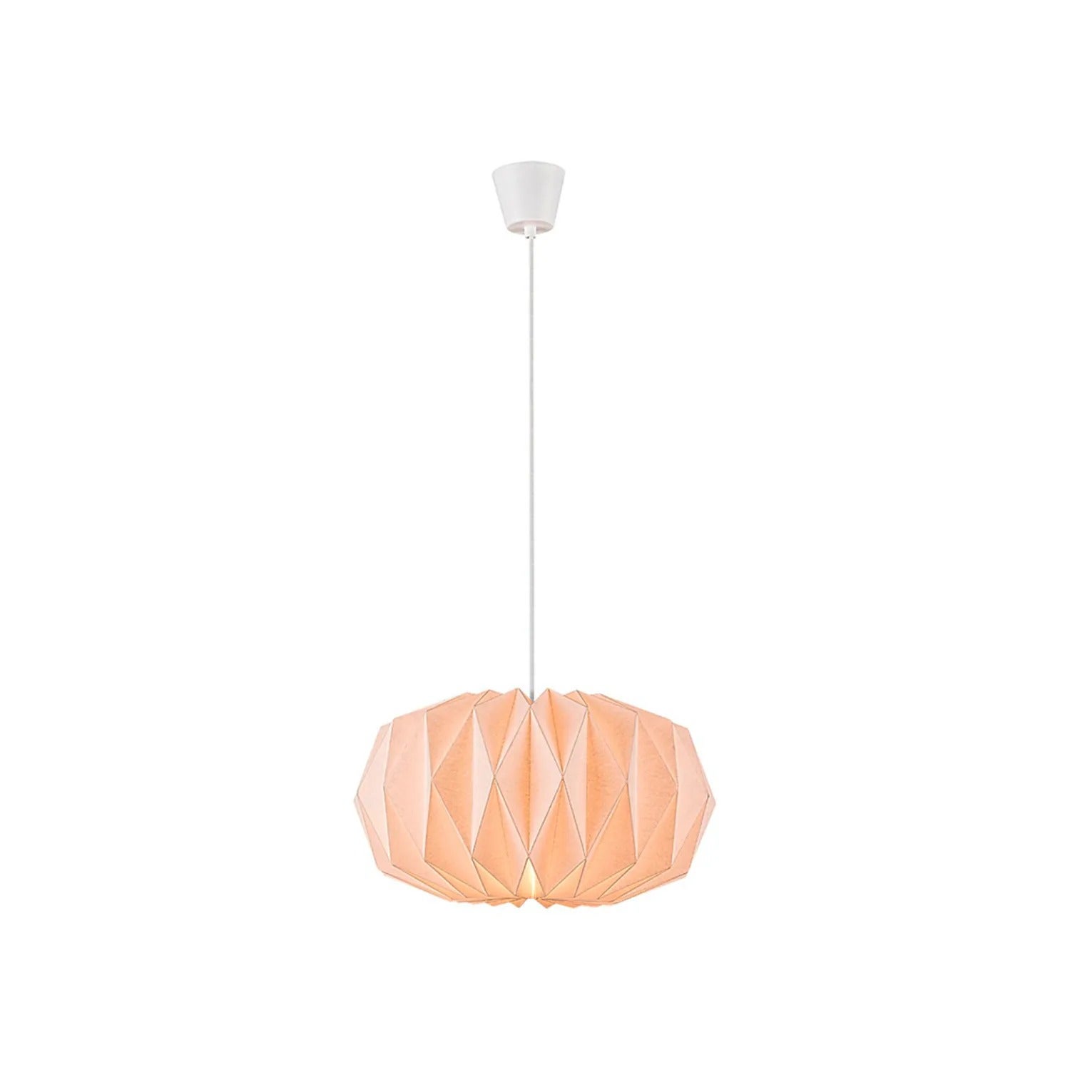 Lampa wisząca Ormini biała 1xE27x25W metal wym:140x43x43cm IP20 Rabalux