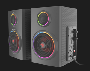 Altoparlanti per Computer, Ministriscia Multimediale Cablata Altoparlante di Qualità Audio Surround Stereo da Tavolo con Subwoofer per Computer Portatile di Casa
