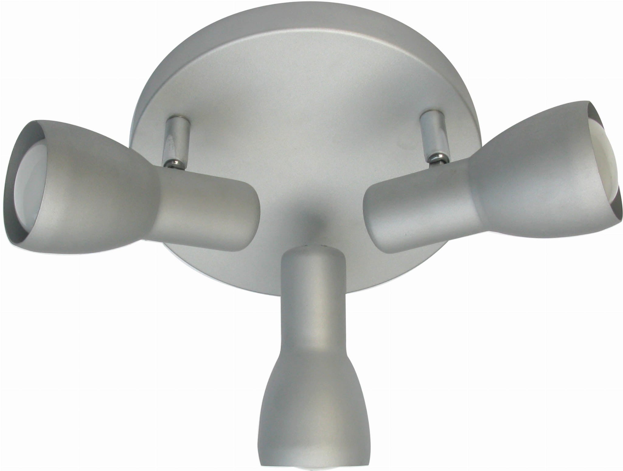 Lampa sufitowa wisząca Picardo szara 3xE14x40W wym: 29 x 29 cm metal Candellux