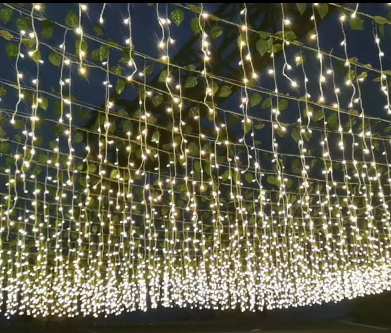 Tende Luce CSN 10302 200 LED Bianche - Natale Ed Eventi - Nuovo In Scatola
