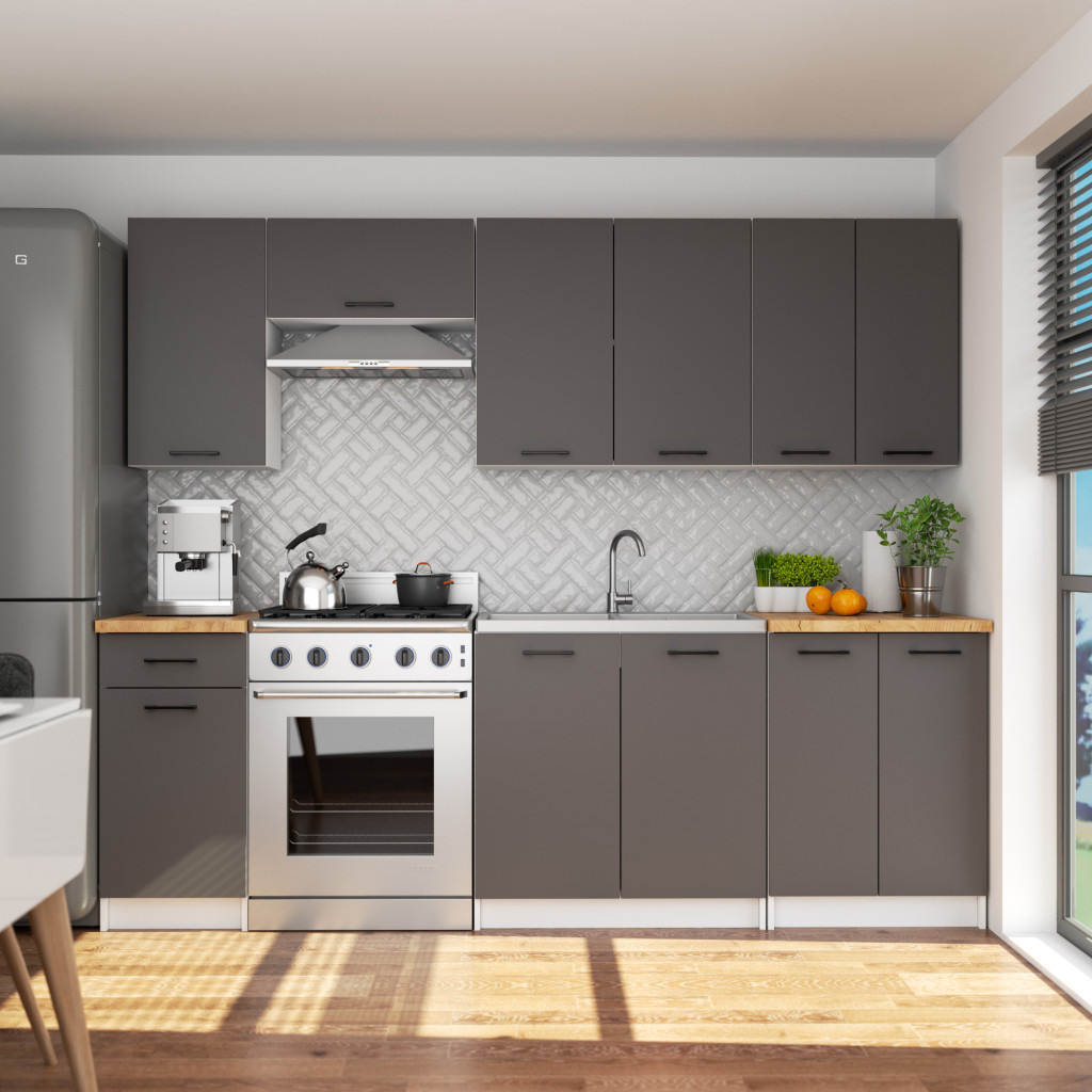 Plan de travail pour la cuisine basse AKORD S60 OLIWIA Chêne Craft 60 cm couleur Chêne Craft 60x60x3,2 cm - 6