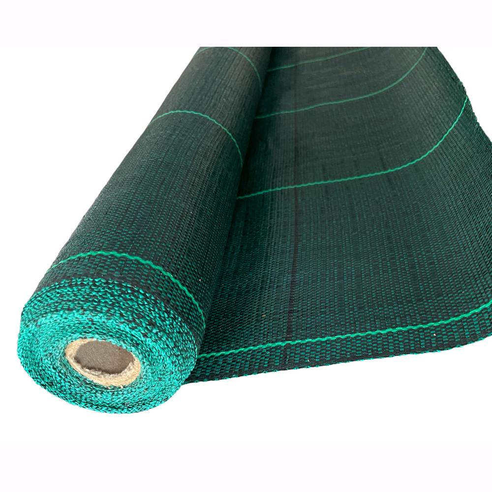 HaGa Telo Pacciamatura In Polipropilene 2m X (Metro Lineare) - 100 G/m², Antierba, Permeabile, Resistente UV - 6
