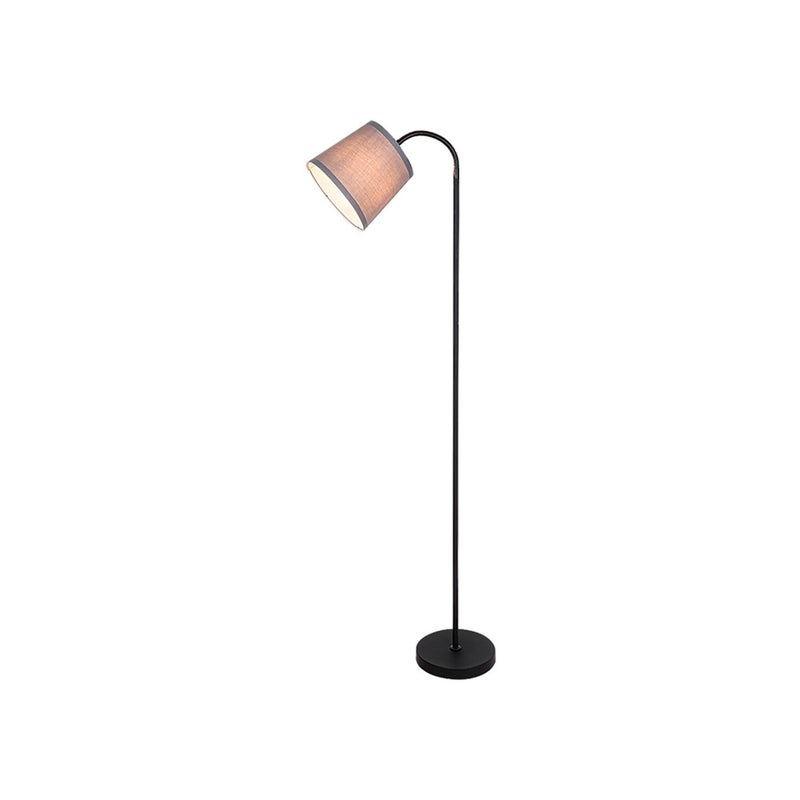 Lampa podłogowa stojąca Godric czarno-popielata 1xE27x25W wym: 141 x 20 x 20 cm metal Rabalux