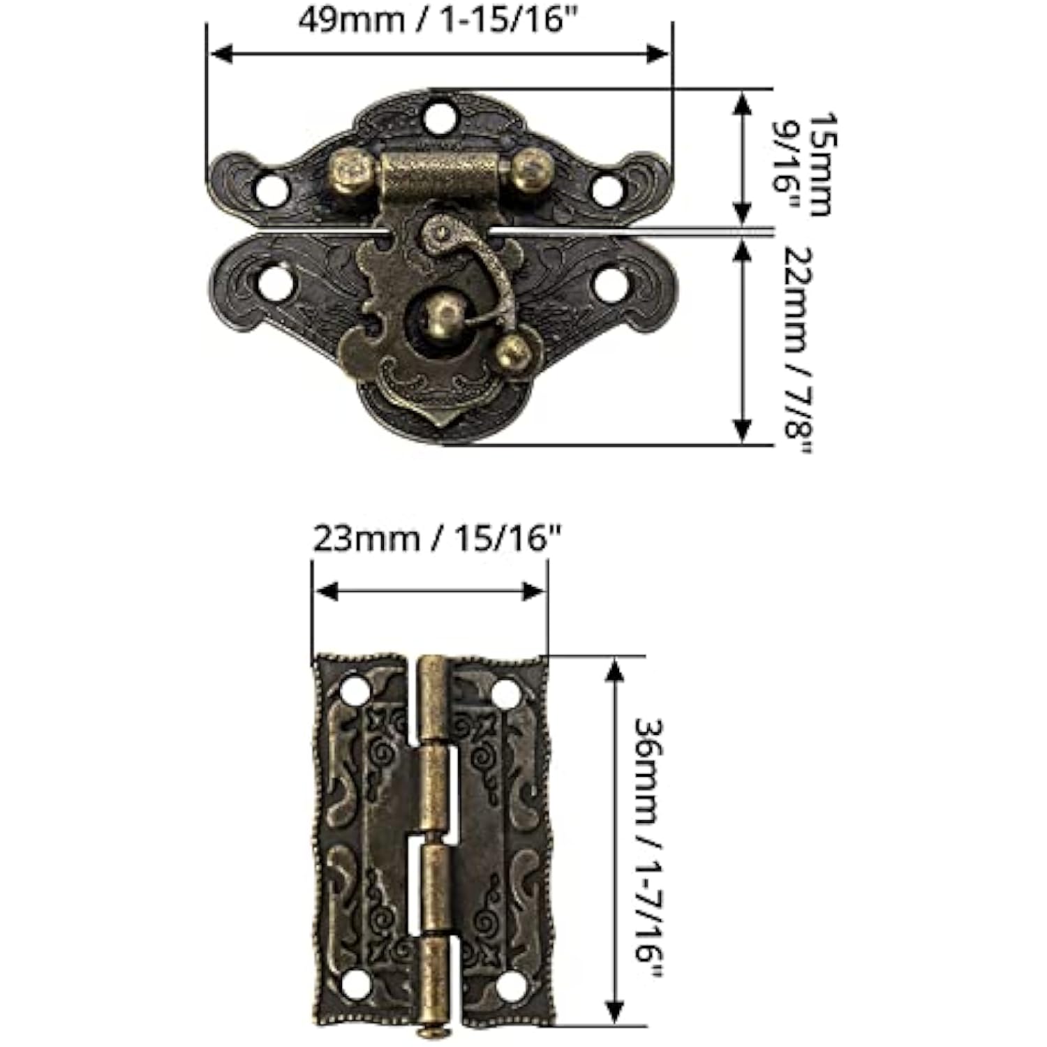 6 Outils De Décoration Miniatures Pour Crawler RC 1:10 - Accessoires Simulation Réaliste