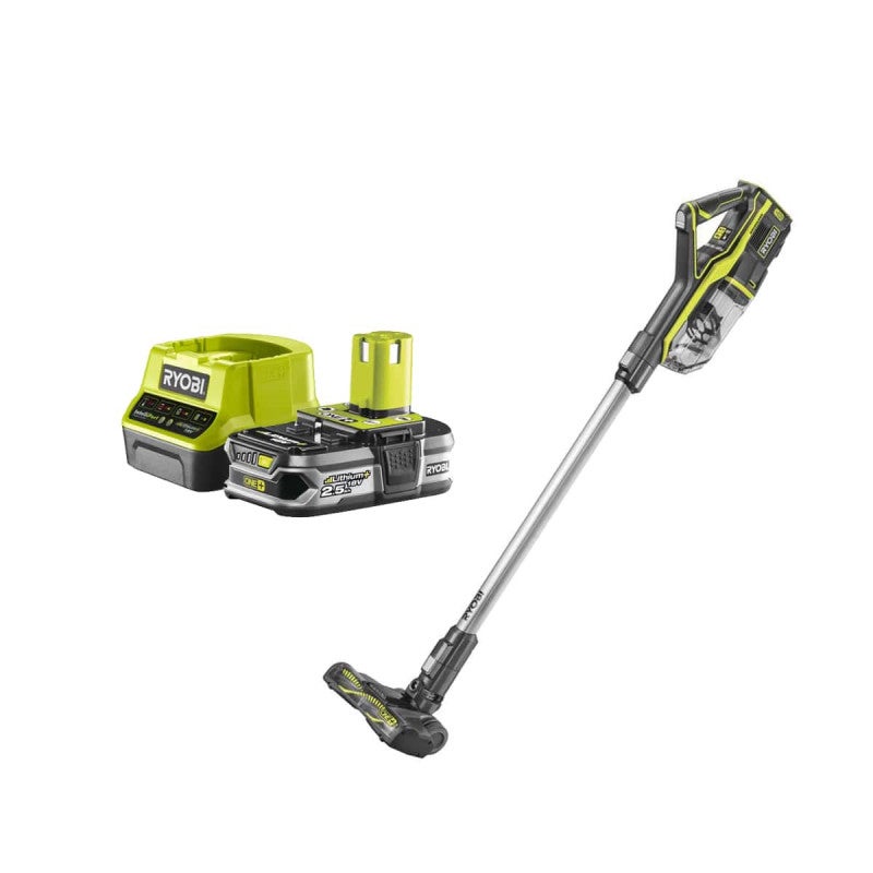 Aspirateur balai Brushless 18V ONE+ HP RSV18X-1X40G Ryobi : un