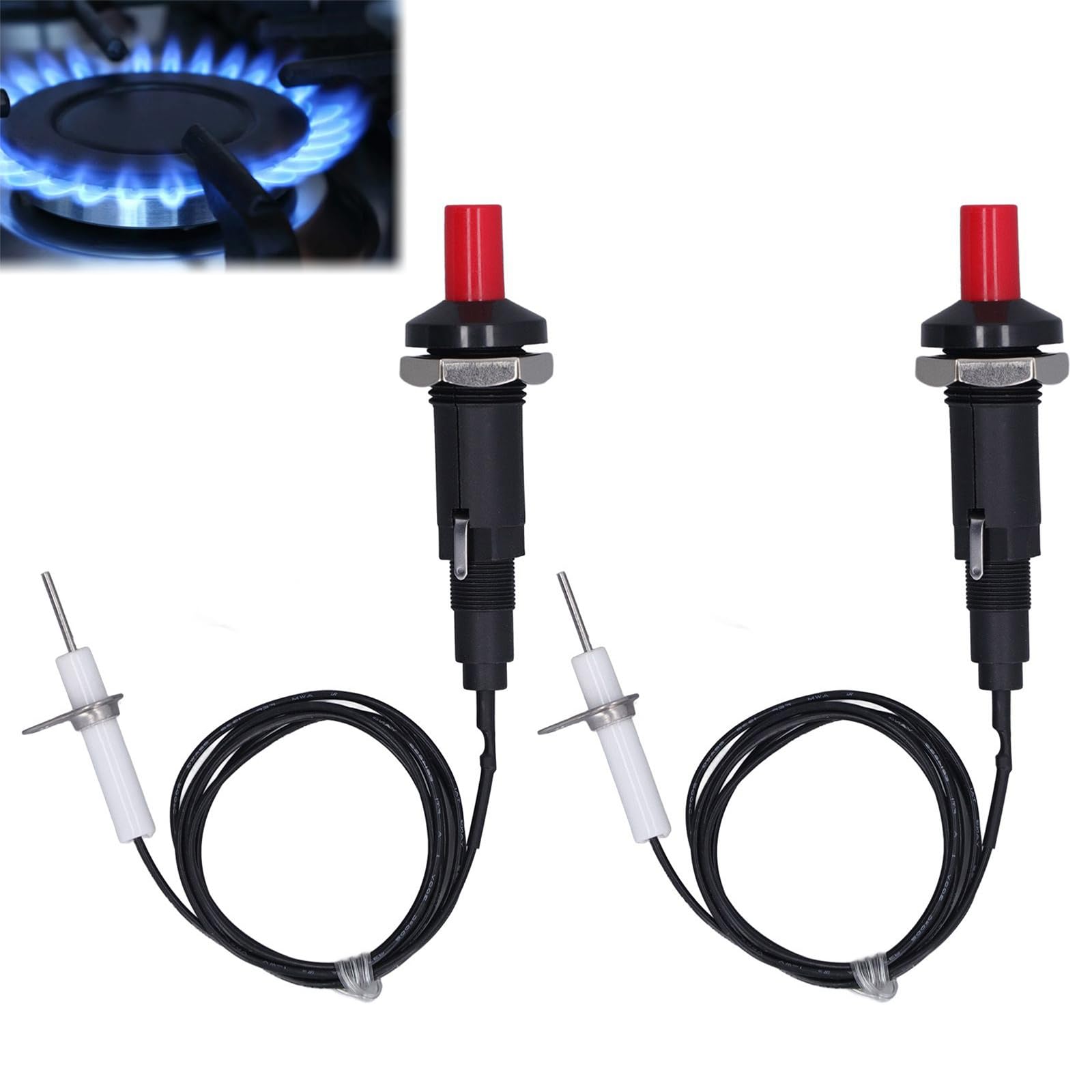 ALLUMAGE PIÉZOÉLECTRIQUE UNIVERSEL Pour Barbecue à Gaz Allumage Rapide Et Eff EUR 8,59 - PicClick FR