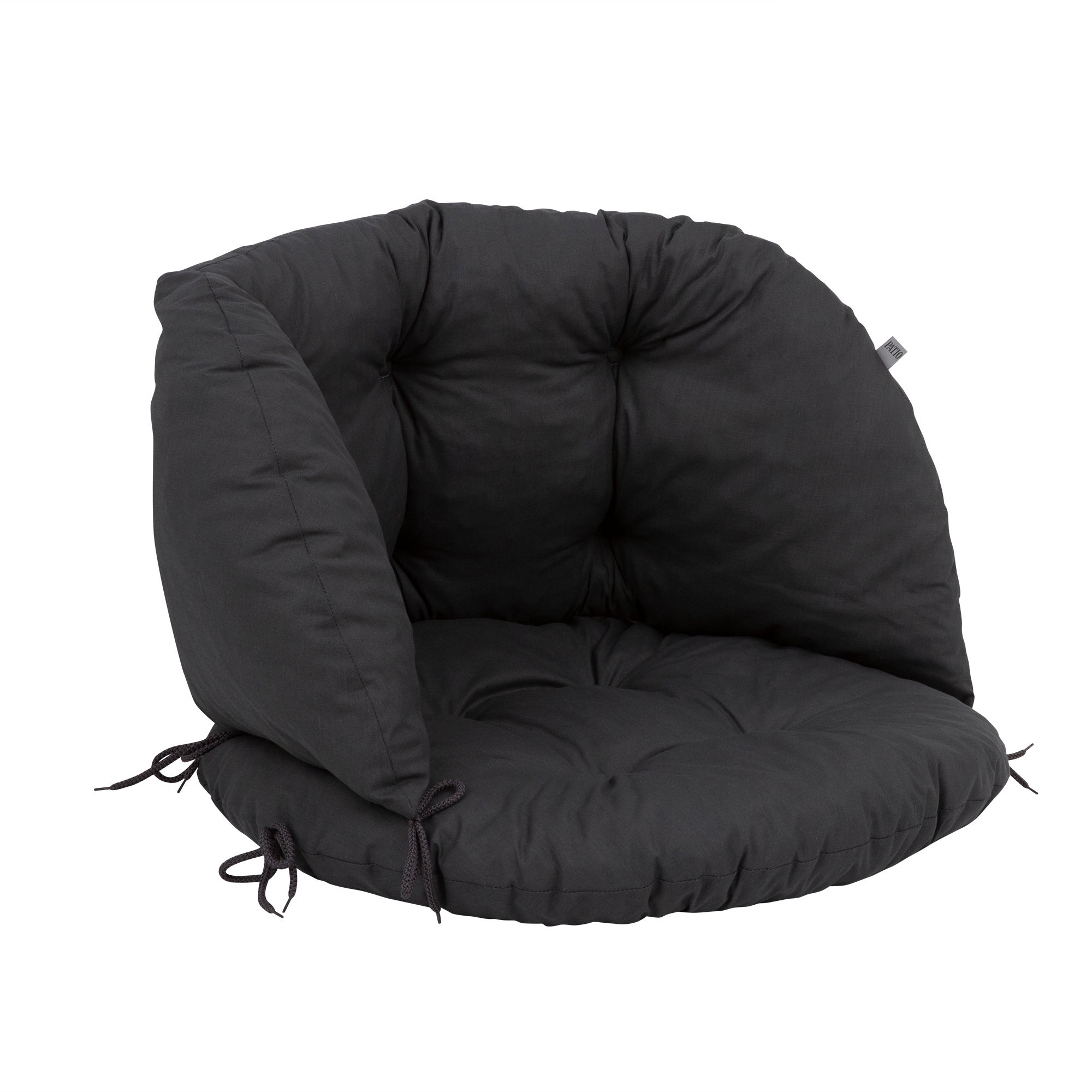 Poduszki na bocianie gniazdo antracyt PATIO