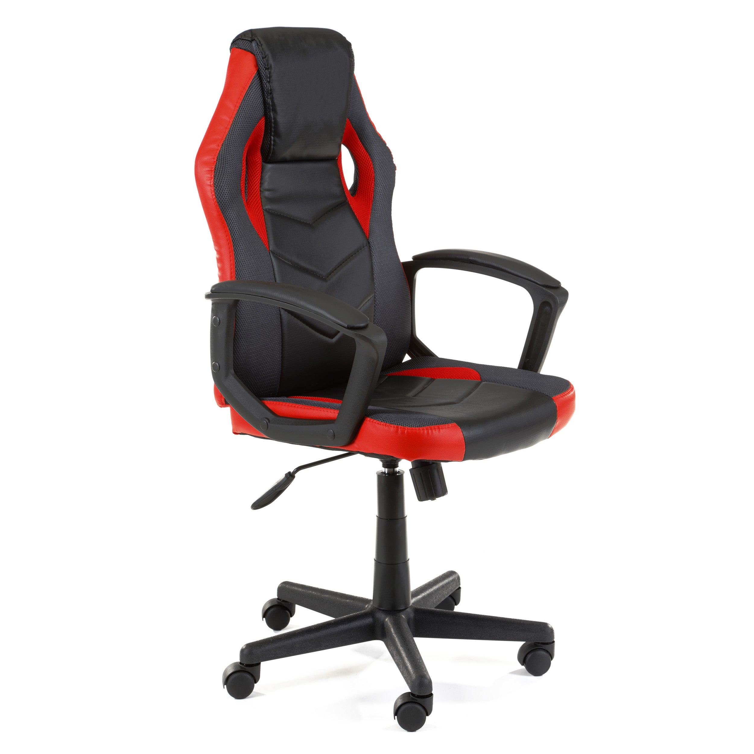 Fotel Gamingowy FG19 Czarno Czerwony