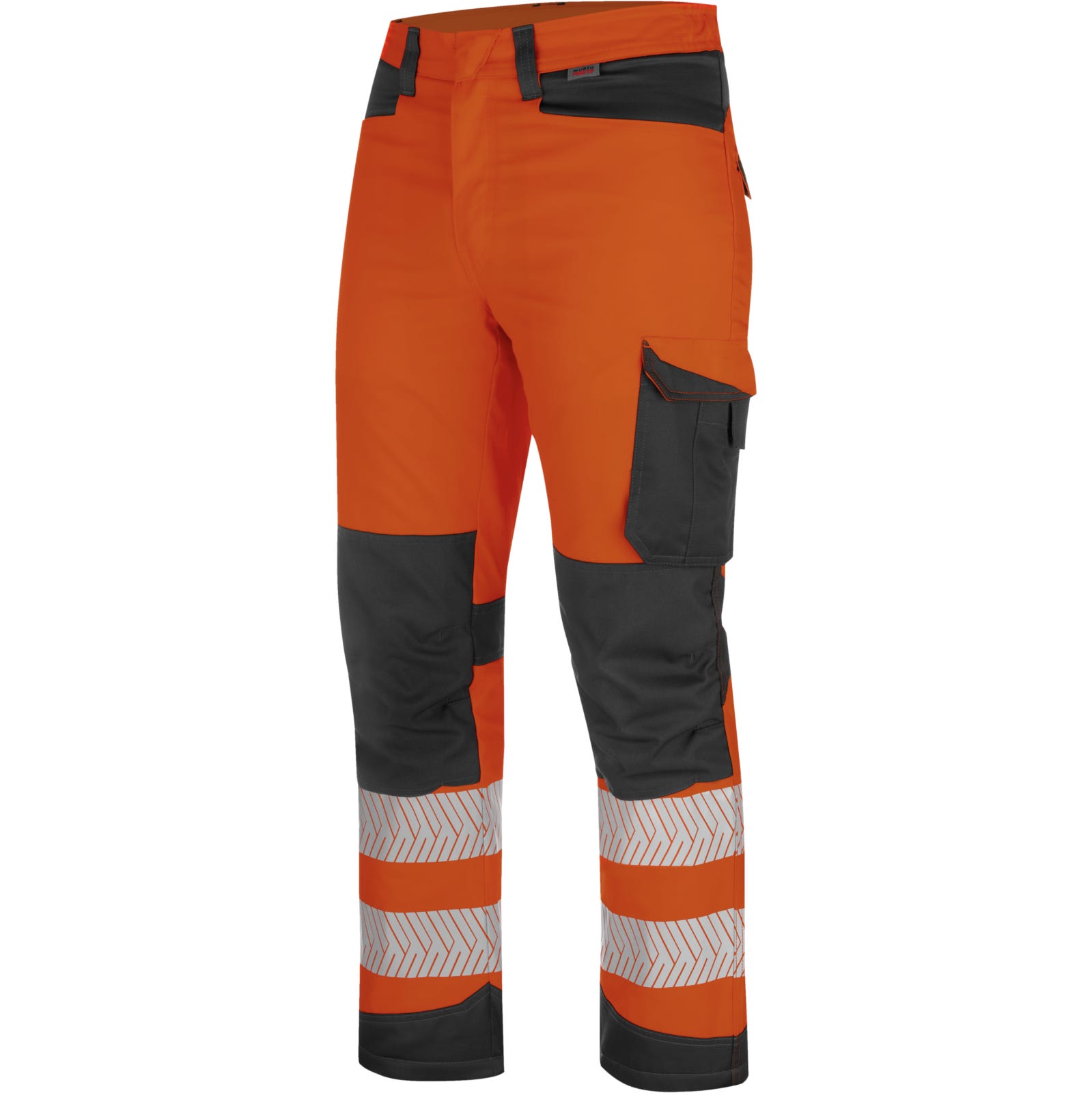 Pantalon De Travail Haute visibilit FLUO HIVER Orange anthracite pantalon-de-travail-haute-visibilit-fluo-hiver-orange-anthracite