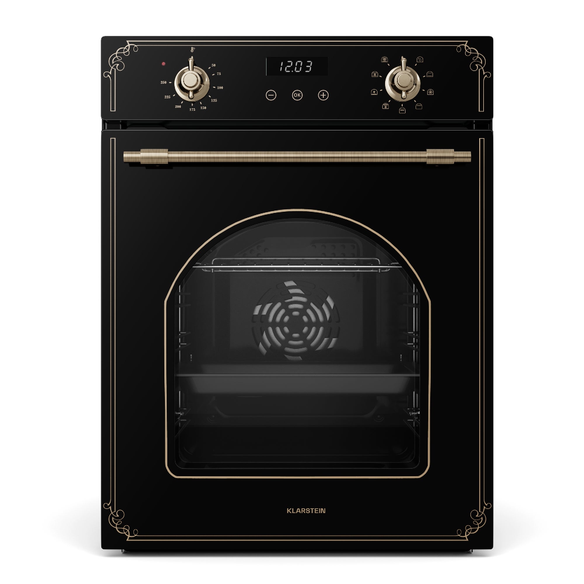 Klarstein Elizabeth Slim Four encastrable chaleur tournante design ...