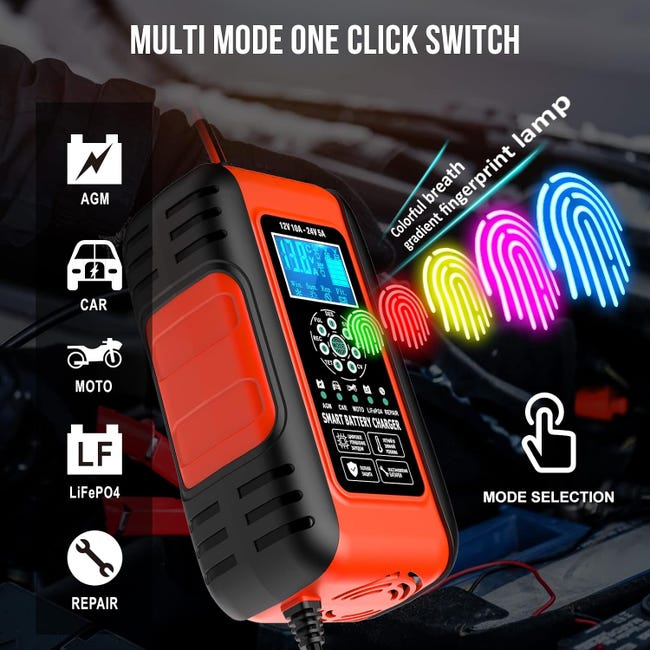 Caricabatterie mantenitore 6/12 V - Caricabatterie - Start Batterie Shop Caricabatterie mantenitore 6/12 V - Caricabatterie - Start Batterie Shop