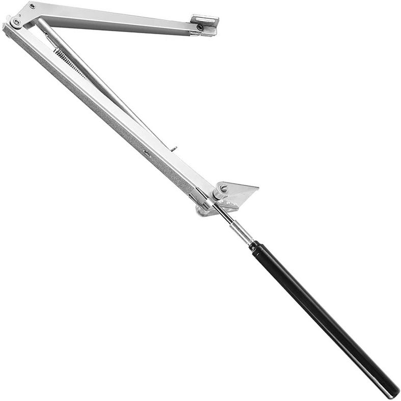 Aprifinestra Automatico Valink Per Serra - 2 Pezzi, Termico Solare, Apertura 45 Cm, 7 Kg, Acciaio Al Carbonio