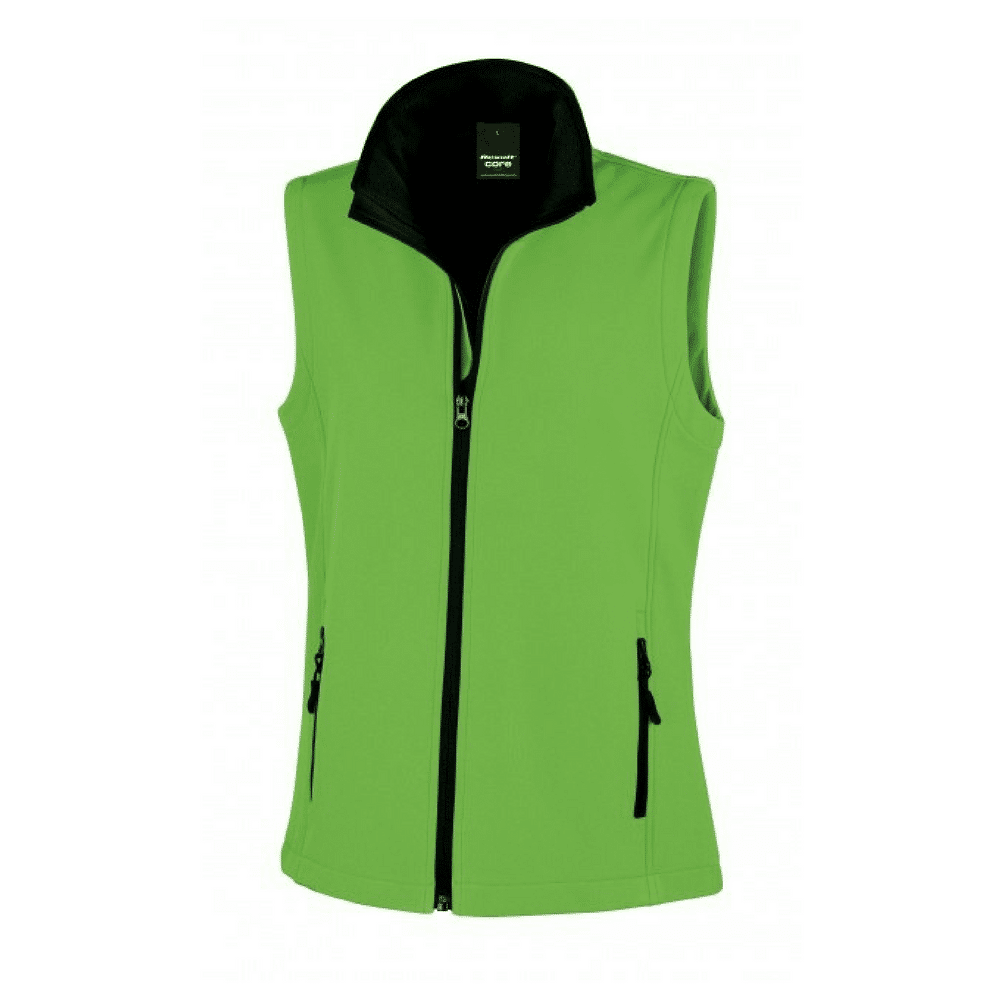 Gilet Zero Restriction Femme Tess, Taille XL, Vert, Isolé Et Zippé