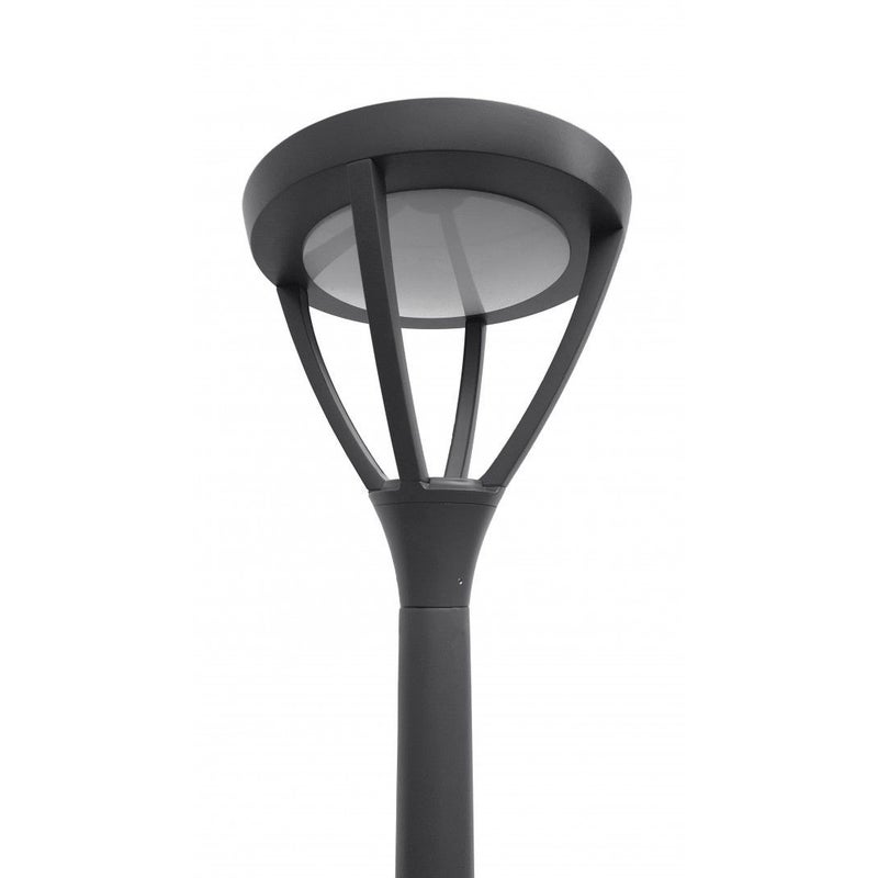 Latarnia ogrodowa Mars ciemnoszara LED 45W 3000K 3700 lm IP65 wym: 318 x 44 x 44 cm metal SU-MA