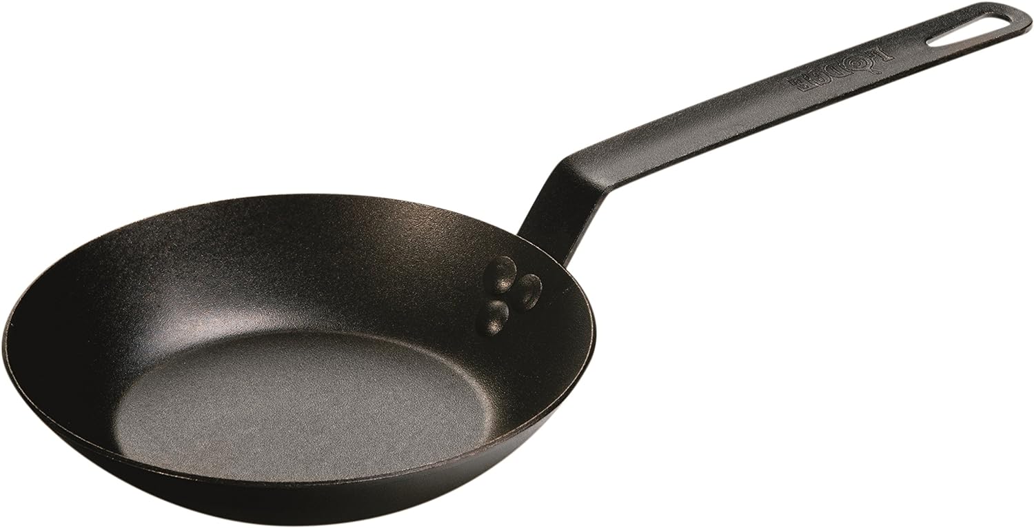 Lodge 20,32 cm / sartén redonda de acero preestañado 20,03 cm