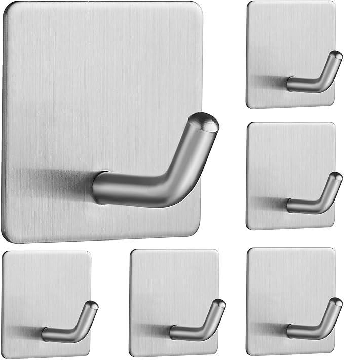 Accroche Sans Perçage Porte-Serviette Adhésif Mural Vista - 25cm Acier Inoxydable - Sans Percage - Pour Salle De Bain/Cuisine Acier Inox Salle Bain Accroche Sans Perçage Porte-Serviette Adhésif Mural Vista - 25cm Acier Inoxydable - Sans Percage - Pour Salle De Bain/Cuisine Acier Inox Salle Bain