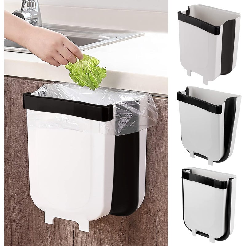 Składany kosz na śmieci do kuchni, mały, przenośny kosz na śmieci, odpowiedni do szuflad w sypialni, akademiku i samochodu
