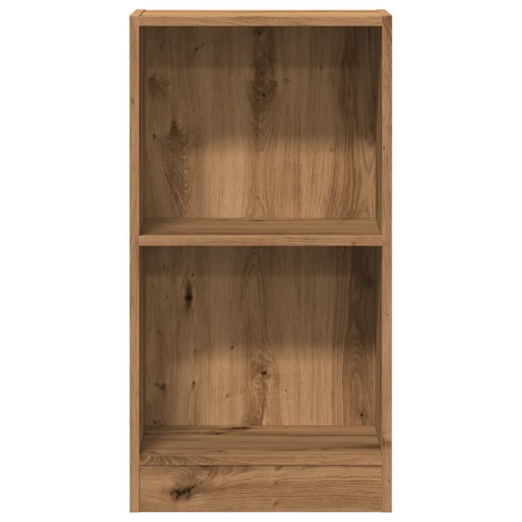 Bibliothèque pour Séjour en Bois Marron H. 24 x l. 40 x P. 24 cm - 4