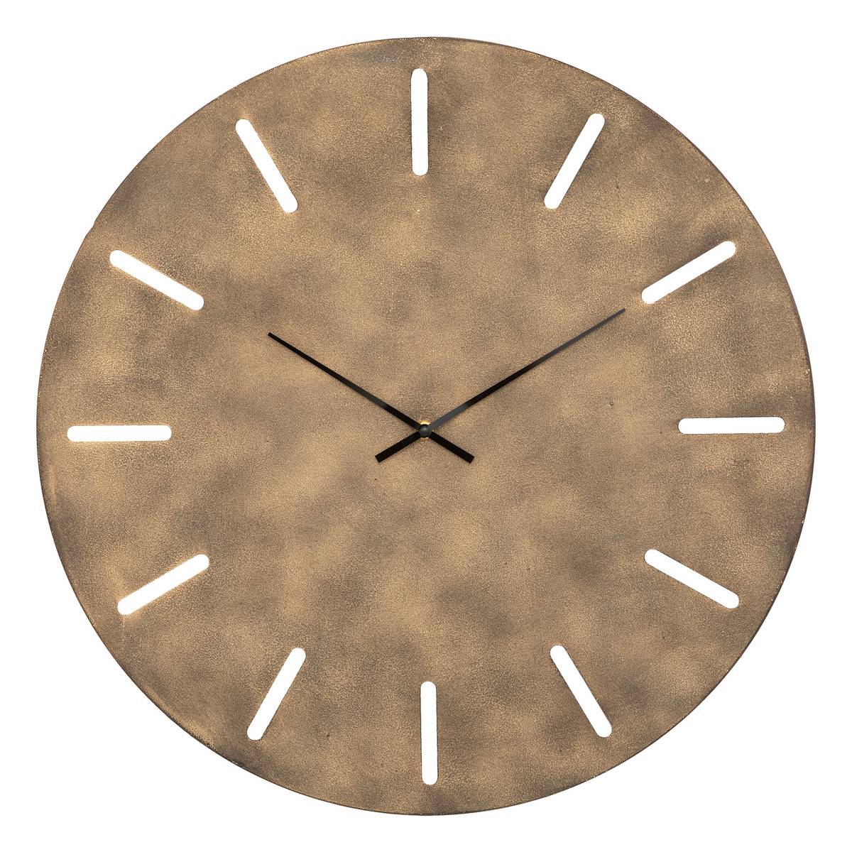Reloj inacio, metal, bronce, d55 cm - atmosphera créateur d'intérieur