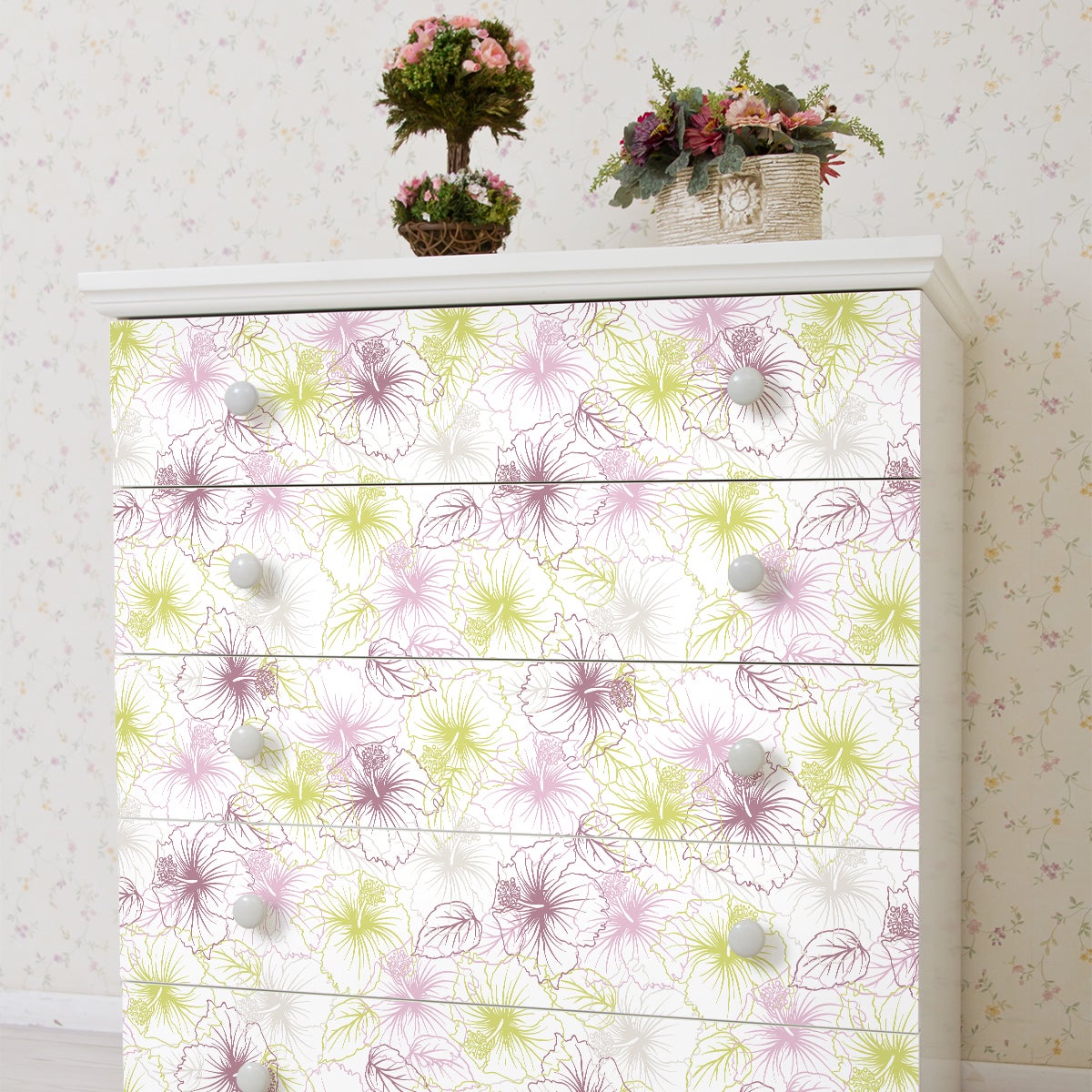 Adesivo mobili tropicale sovoko - Sticker adesivo - adesivi murali - 40x60cm - 3