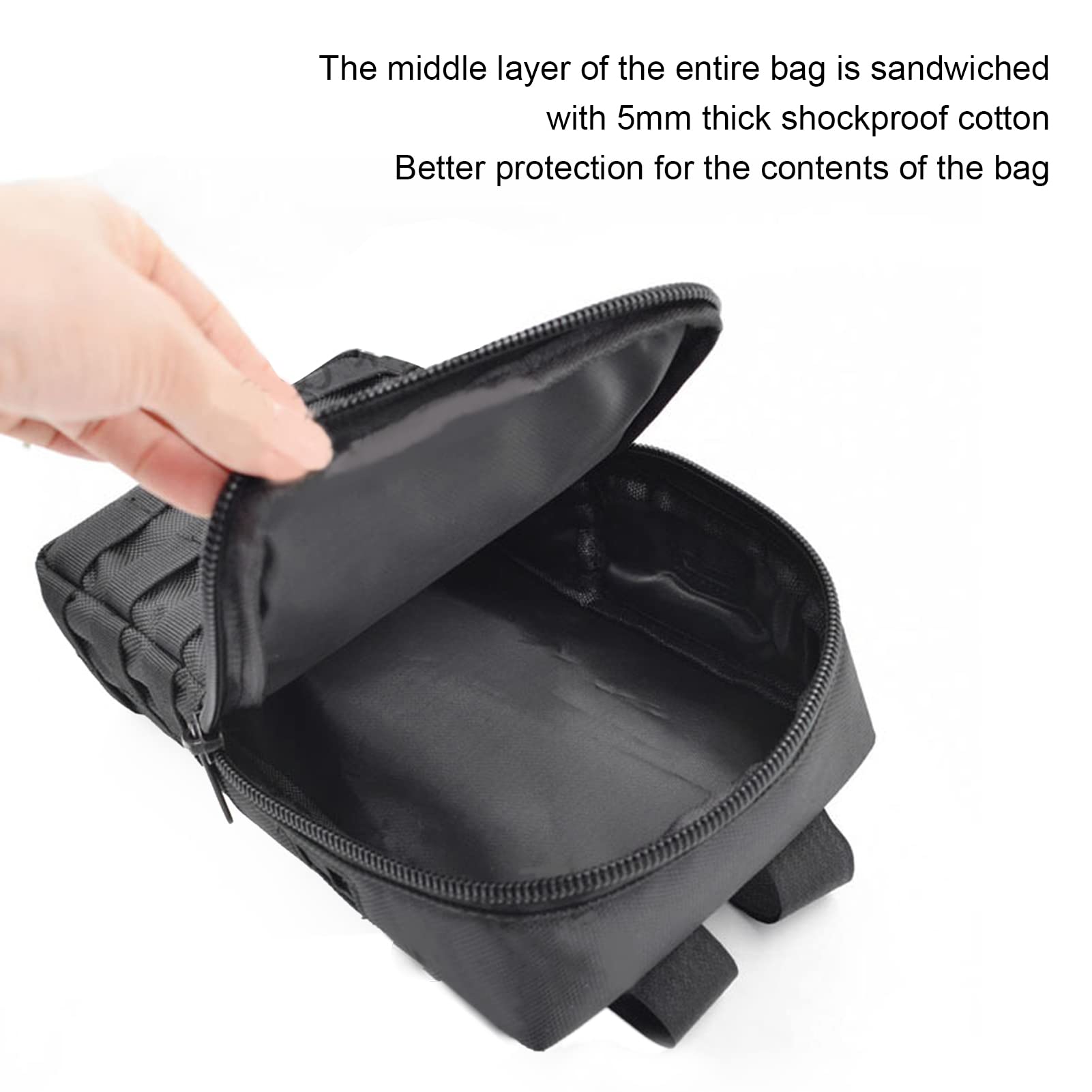 Sac de rangement en tissu Oxford pour batterie au Lithium, sac de vélo antichoc pour Scooter - 3