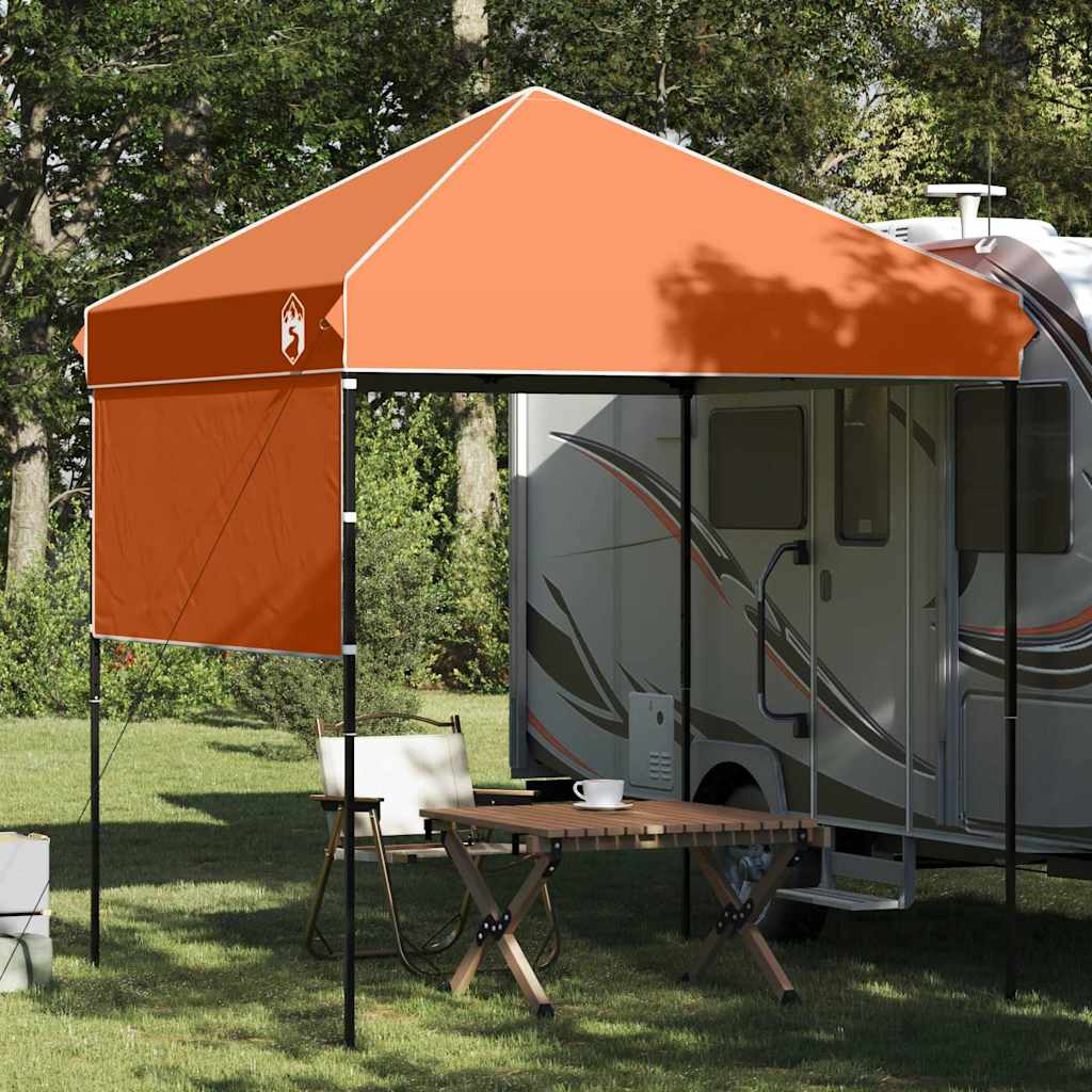 Carpa Dosel Manual Naranja 194 x 194 x 251 cm tela | Leroy Merlin