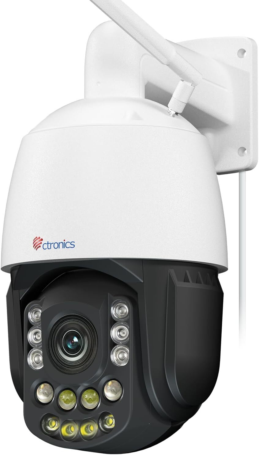 4K Kamera Monitoringu 30X Zoom Optyczny 3D, Wizja Nocna 150M, Automatyczne Sterowanie &amp; Zoom &amp; Śledzenie, Wykrywanie Ludzi/Pojazdów/Zwierząt