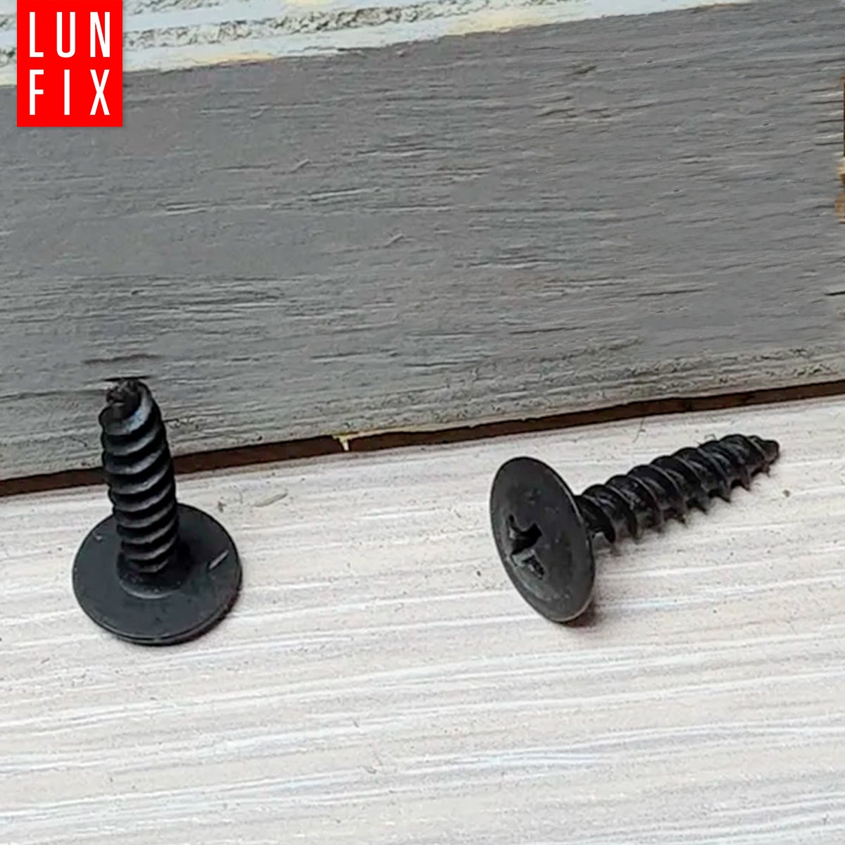 Wkręty do metalu z łbem podkładkowym fosfatowane 4,2x16mm 100szt. - 6