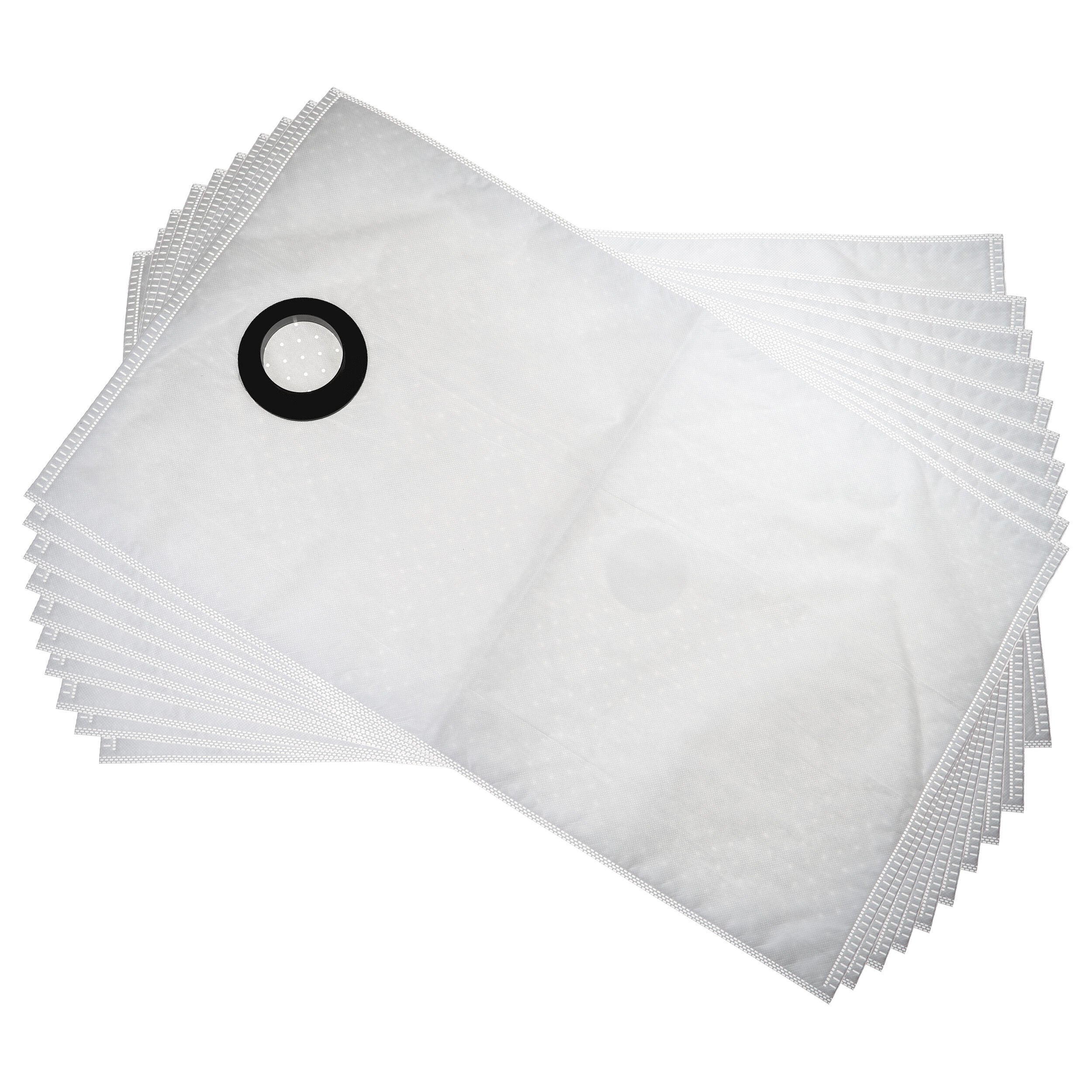 vhbw 10x sacs remplacement pour Makita 83132B8I pour aspirateur - microfibres non tissées, blanc - 6