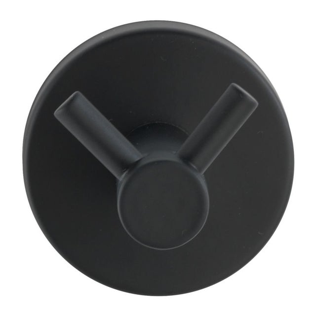 Porte-serviette BOSIO, couleur noir, WENKO, WENKO