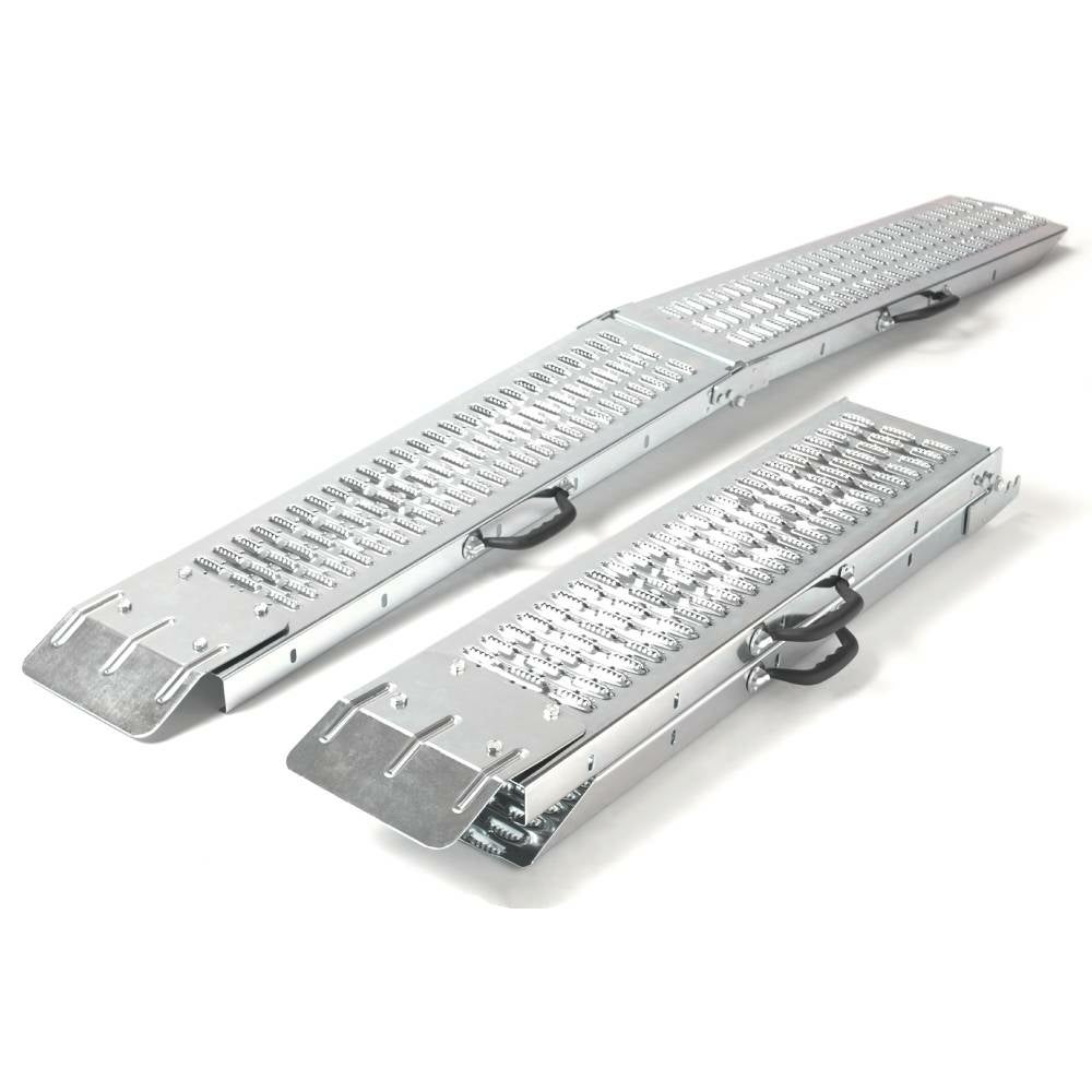 Rampe de chargement pliable - charge max 400 kg - en acier galvanisé - 2