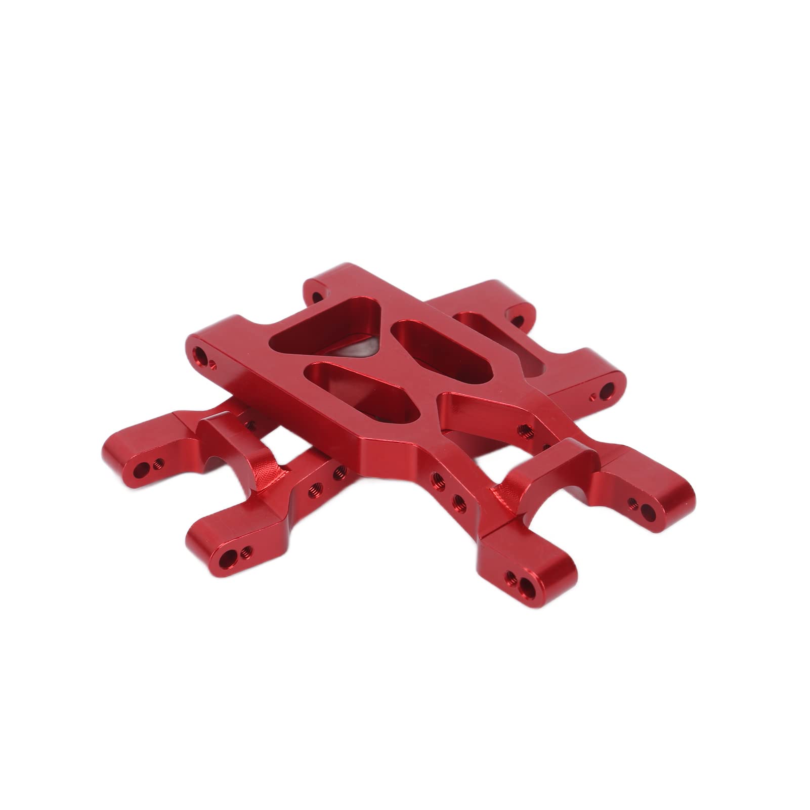 paio di bracci oscillanti posteriori RC in lega di alluminio di ricambio per auto telecomandate 1/10 (rosso) - 3