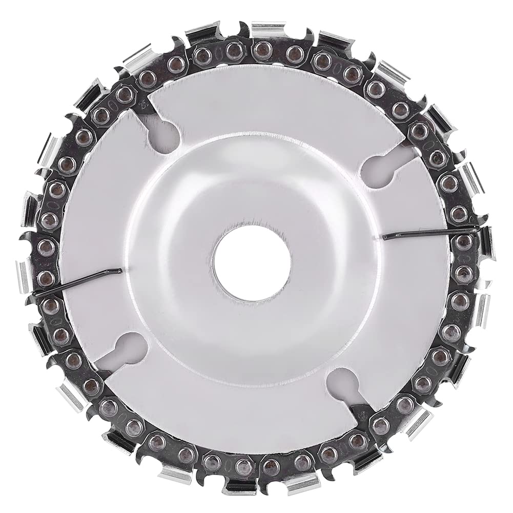 Lame de scie à chaîne pour meuleuse d'angle, disque à chaîne, accessoires de coupe pour le travail du bois - 7