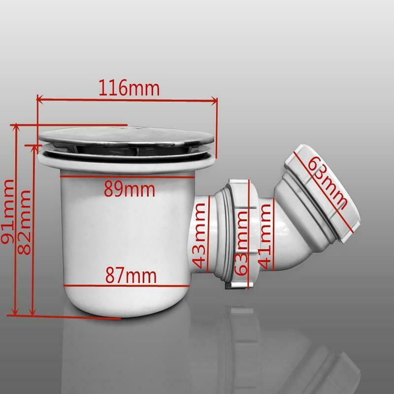Aica Italy Piatto Doccia Rettangolare 140x90cm In Pietra Minerale E Resina Ultra Sottile 3cm Bianco Lucido Antiscivolo Piletta E Tubo Inclusi - 2