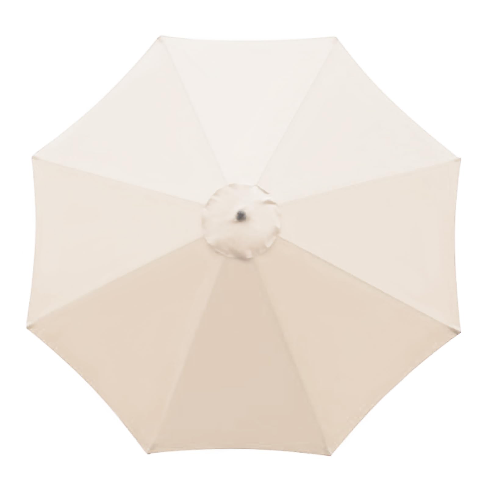 Gruby i solidny materiał zamienny do parasola ogrodowego, 3 m, 8 żeber, beżowy