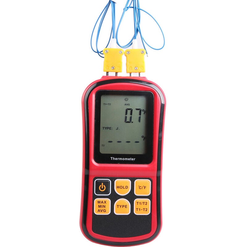 Thermomètre thermocouple Thermomètre industriel Thermomètre double