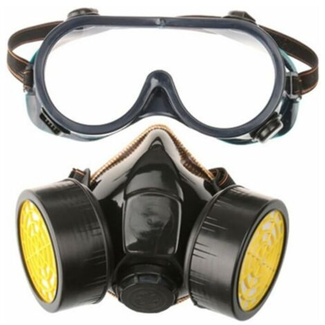 Lot De 2 Cartouches Carbone Actif A1 RHINO Smart Solutions Pour Masques - Protection Vapeurs Et Gaz Organiques