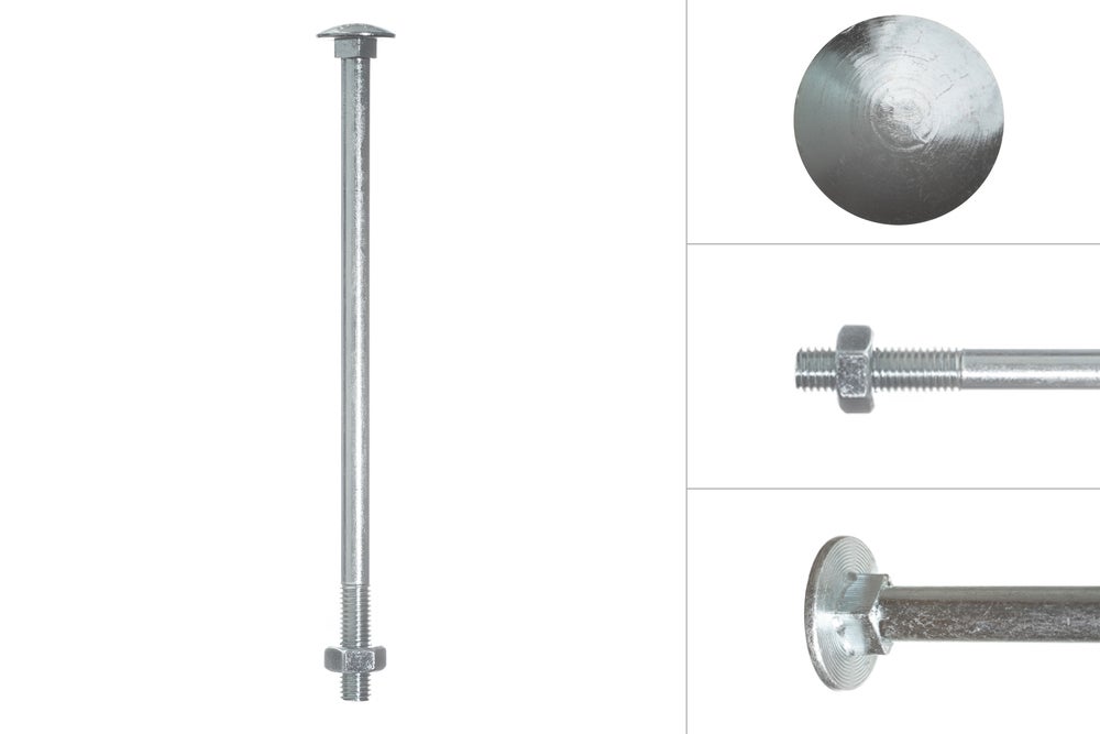 SWTYExt 25 Pezzi Bulloni Testa Tonda M5X30mm Viti A Testa Piatta Con Dadi A Flangia M5 DIN 6923 Viti Per Cerniere Costruzione Macchine Industriali E Decorazione Domestica - Foto 10